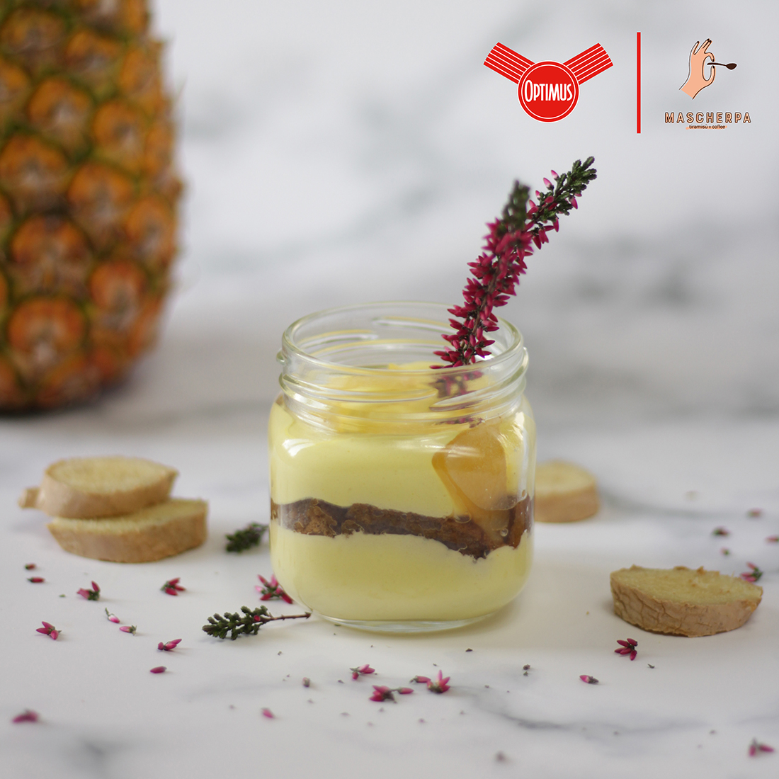 Tiramisù Ananas e Zenzero